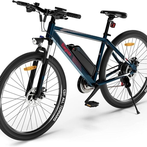 Eleglide M1 Vélo Électrique, Vélo de Montagne électrique 27.5″, 250W VTT Électrique Batterie 7,5Ah Amovible, écran LED, Shimano Dérailleurs 21 Vitesses, e-Bike Urbain pour Adulte