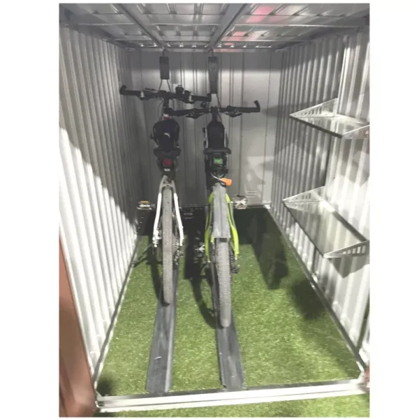 Rail et poulie supplémentaires pour abri vélos en acier galvanisé Kosto – X-METAL